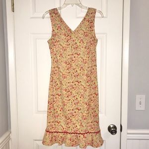 Vintage Floral Dress